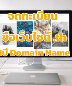 ค่าบริการจดทะเบียนชื่อเว็บไซต์ 1ปี (Domain .th)